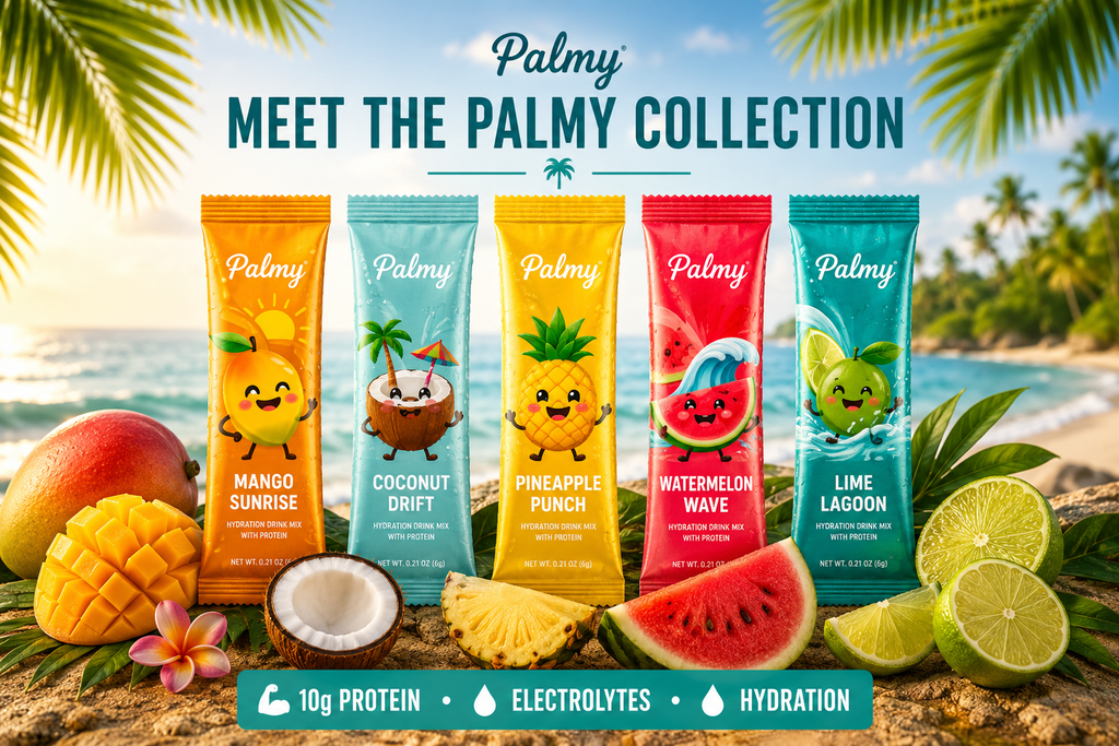 The First Tropical Hydration Stick With 10g Protein