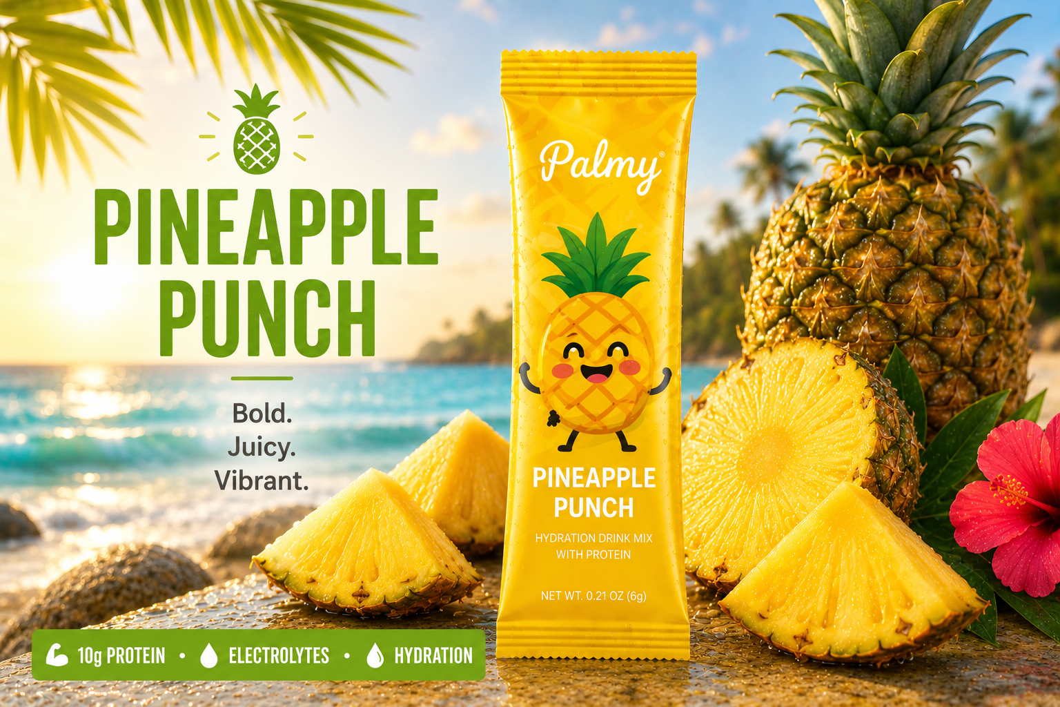 Palmy Tropical Drink Sticks
